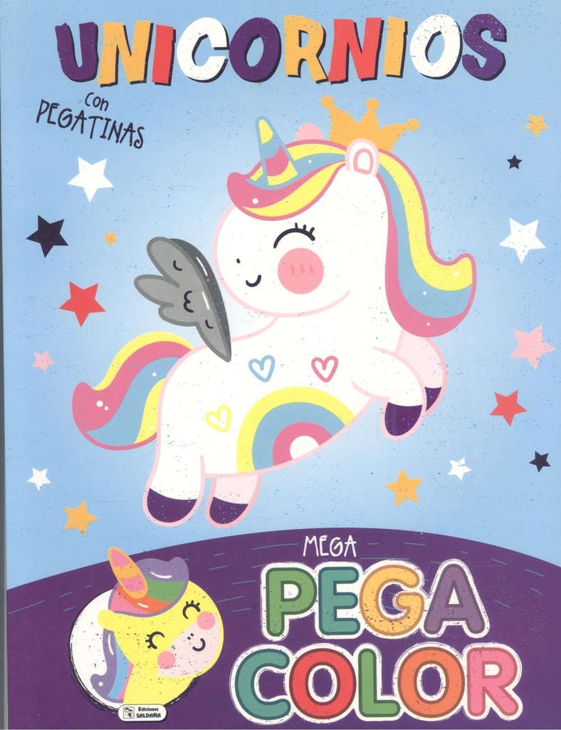 [9788491789192] Unicornios con pegatinas