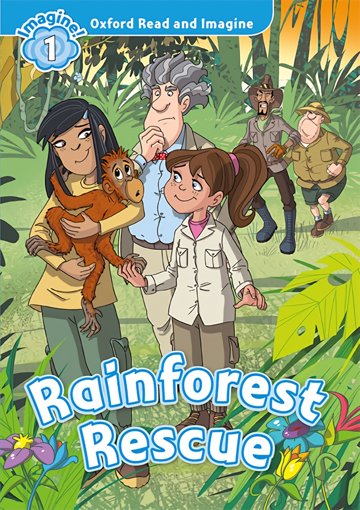 [9780194017435] Oxford Read and Imagine 1. Rainforest Rescue MP3 Pack
