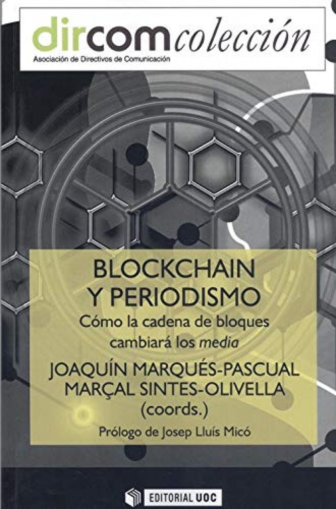 [9788491806028] Blockchain y periodismo