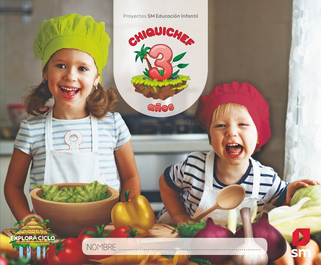 [9788491820956] Proyecto Explora: Ciclo Chiquichef 3 Años Nivel 1 2019