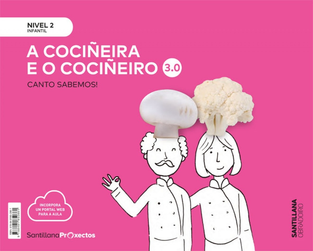 [9788491850861] Nivel 2 o Cociñeiro Canto Sabemos! 3.0 Edicion 2019