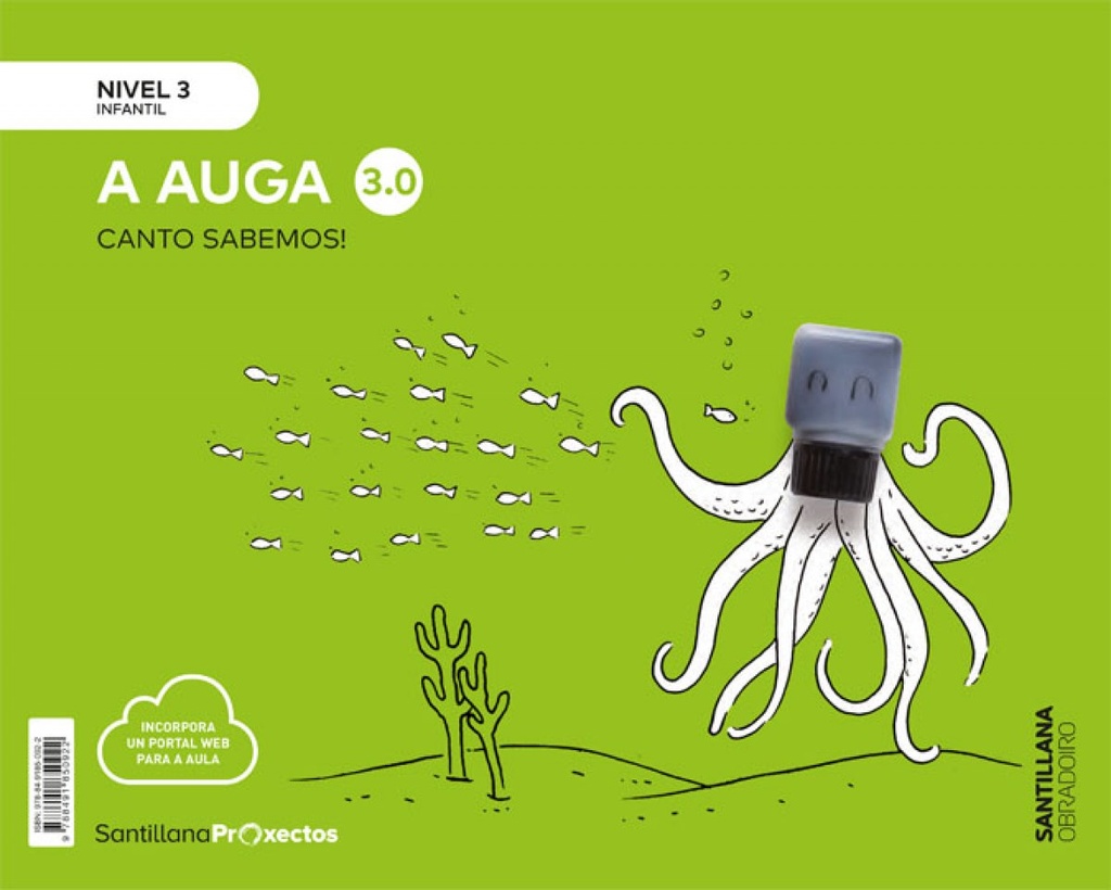 [9788491850922] Nivel 3 a Auga Canto Sabemos! 3.0 Edicion 2019