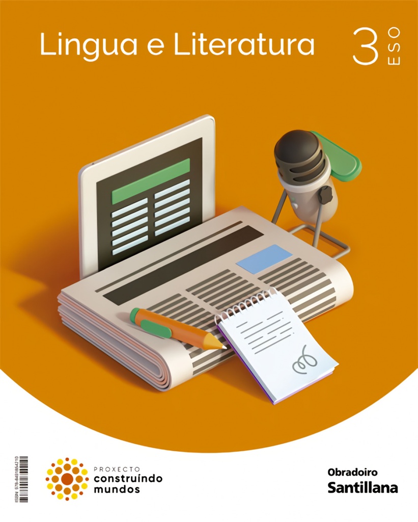 [9788491854210] LINGUA GALEGA 3ºESO. CONSTRUINDO MUNDOS. GALICIA 2022