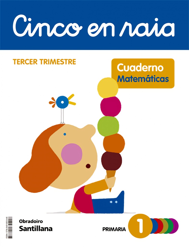 [9788491855446] Cdn Cinco en raia Matem 1-3Prm gllg
