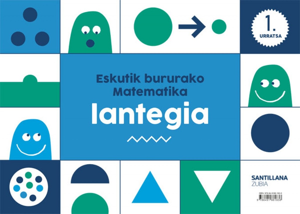 [9788491861836] 3 Urte Lantegia Matematica Manipulatiboak