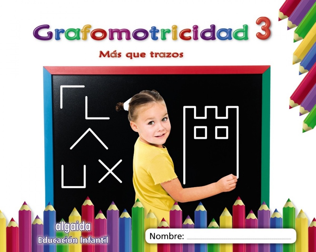 [9788491890454] Grafomotricidad 3. 4 Años. Más que Trazos 2019