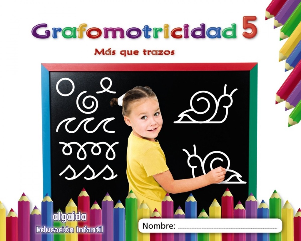 [9788491890478] Grafomotricidad 5. 4 Años. Más que Trazos 2019