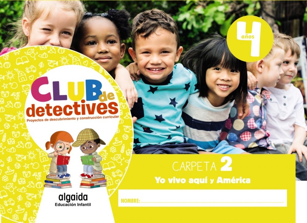 [9788491891697] Club de detectives 4 años. Carpeta 2. "Yo vivo aquí" y "América