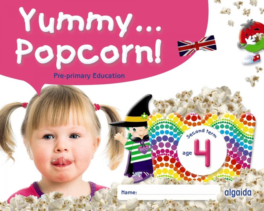 [9788491895916] Inf 4 Años Yummy Popcorn Second Term 2022