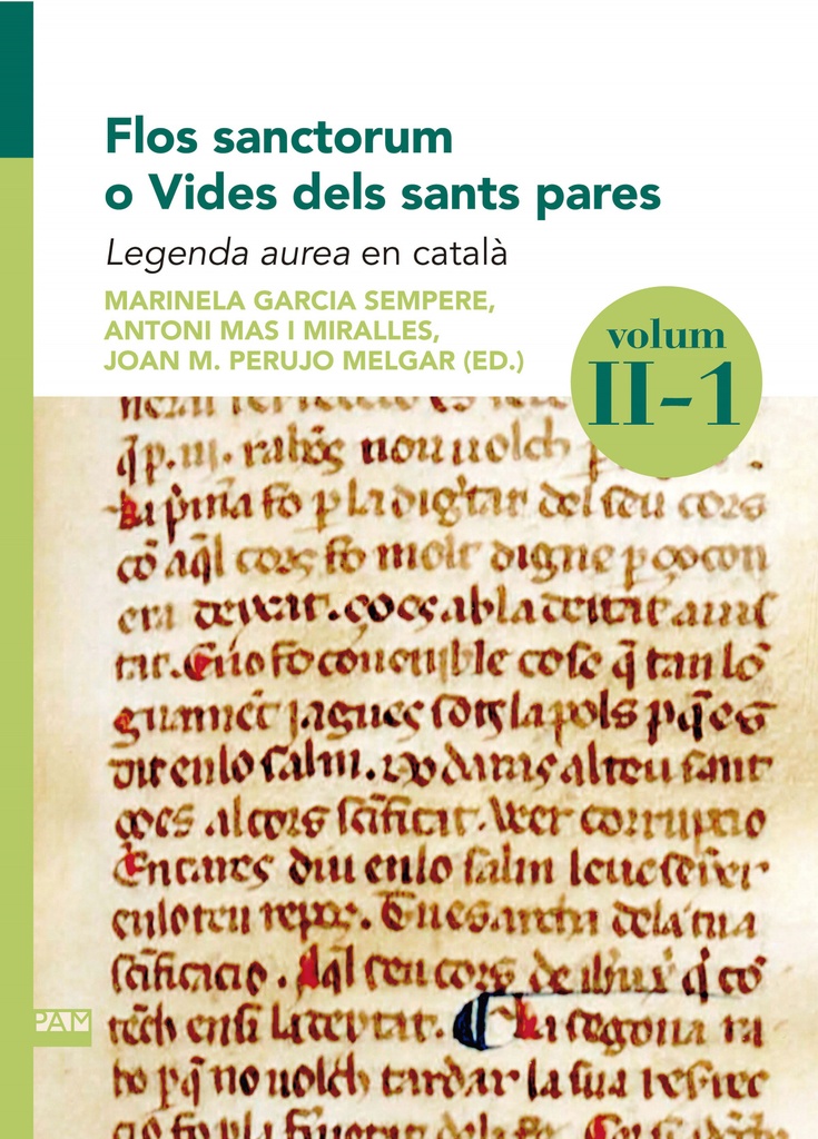 [9788491912668] Flos sanctorum o Vides dels sants pares. Volum II-1