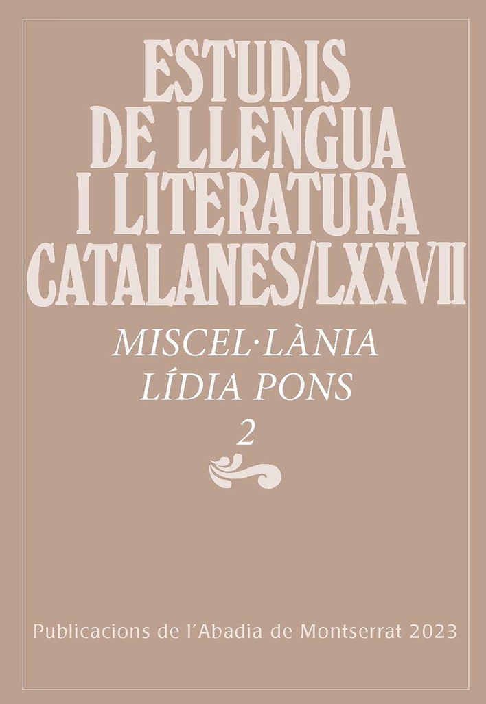 [9788491912941] Miscel·lània Lídia Pons, 2