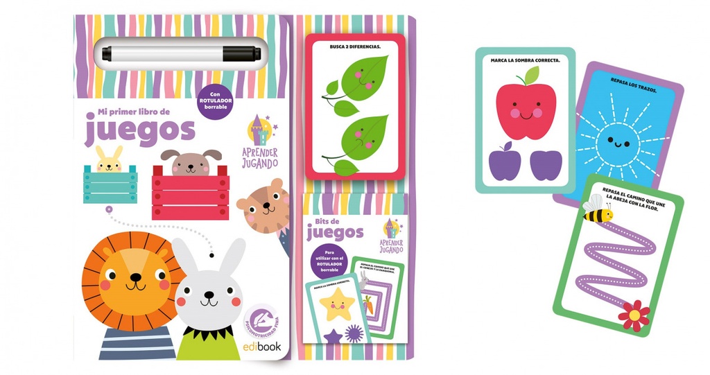 [9788491961451] Aprender Jugando Libro Cartón + Bits Juegos