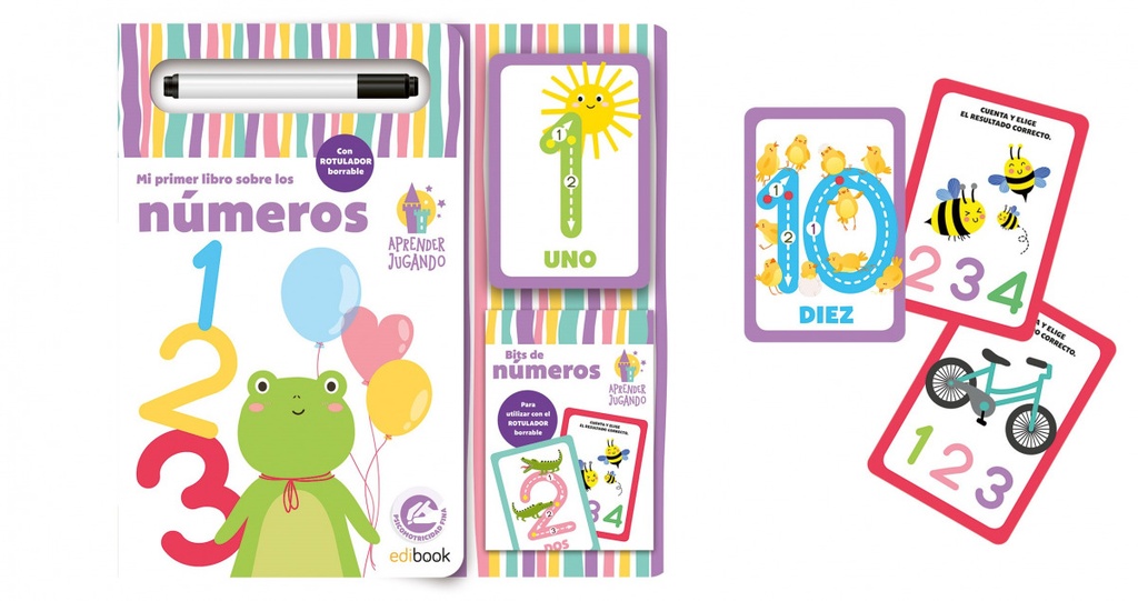 [9788491961468] Aprender Jugando Libro Cartón+ Bits - Números