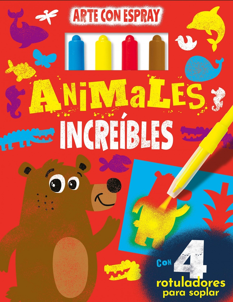 [9788491962236] Animales Increibles. Arte con Spray
