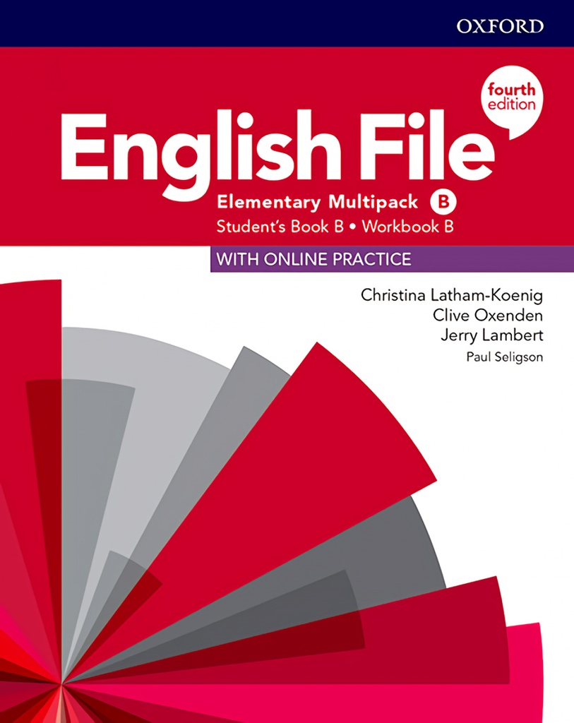 [9780194031516] ENGLISH FILE A1 A2 ELEMENTARY MULTIPACK B FOURTH EDITION