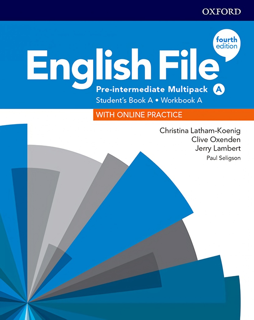 [9780194037303] ENGLISH FILE PRE INTERMEDIATE MULTIPACK A FOURTH EDITION