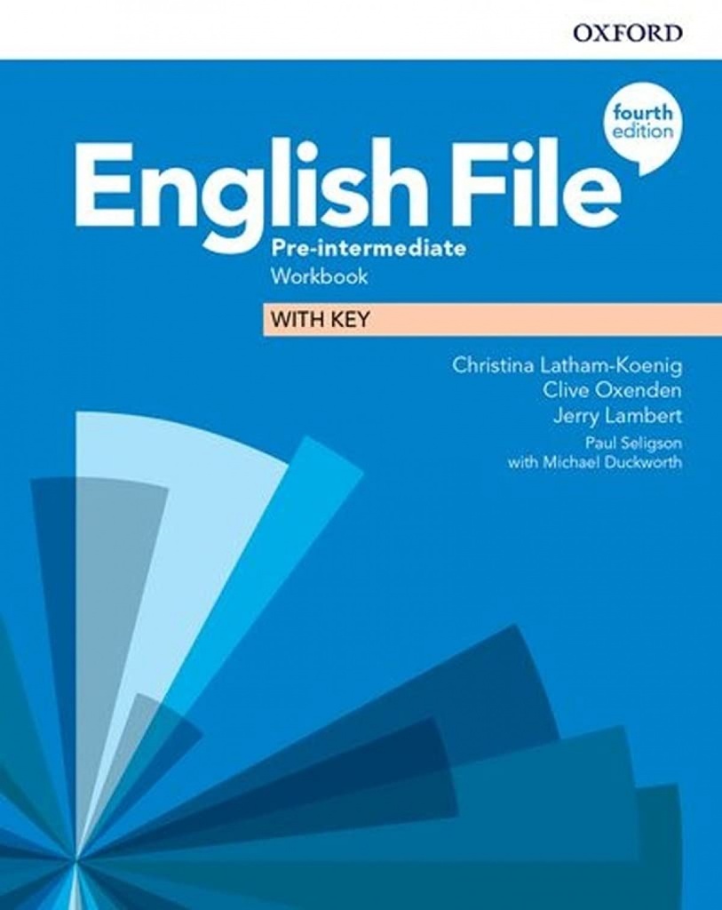 [9780194037686] English File Pre-intermediate Workbook With Key Fourth Edition