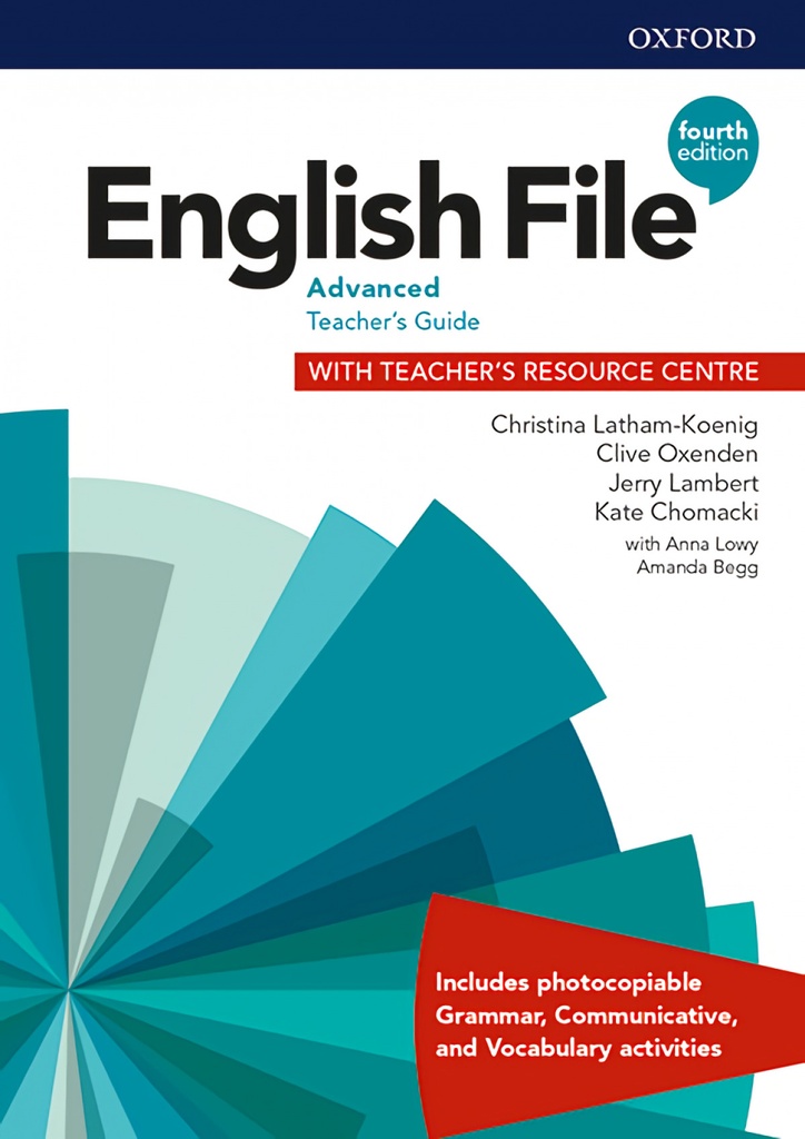 [9780194038409] ENGLISH FILE ADV TG+TRC MULTIPK PK 4ED