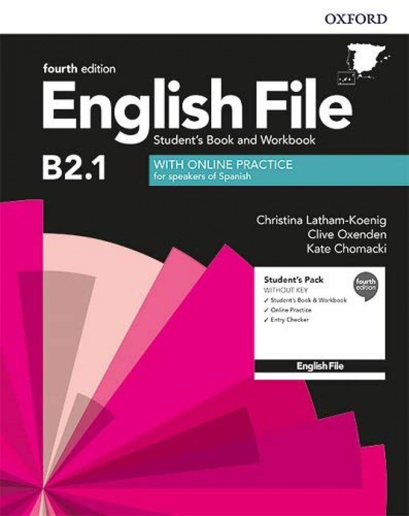 [9780194038744] English File 4th Edition B2.1. Student's Book and Workbook without Key Pack