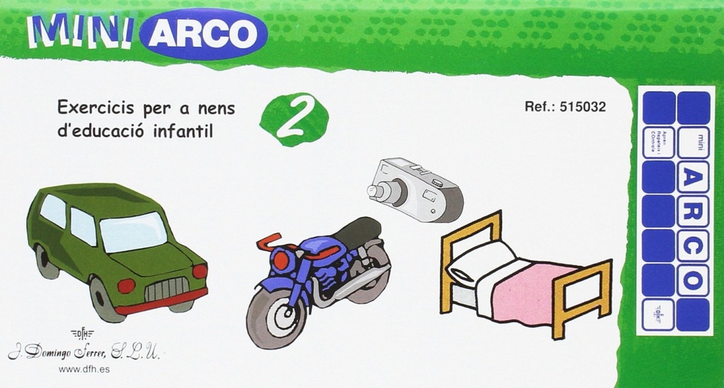 [9788492490059] Exer. Pre-escolar 2 - Mini Arco
