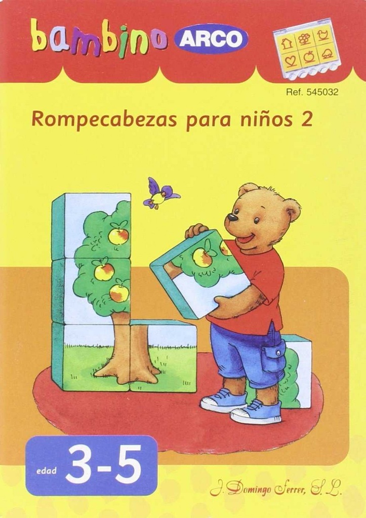 [9788492490714] Rompecabezas para niños 2 años