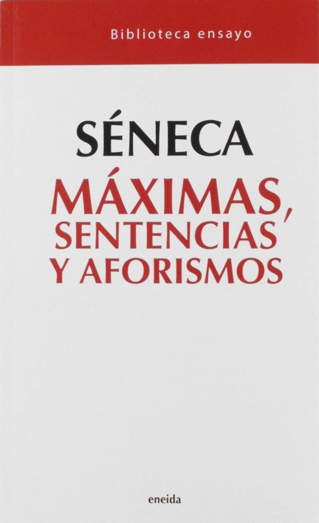 [9788492491285] Máximas, Sentencias y aforismos