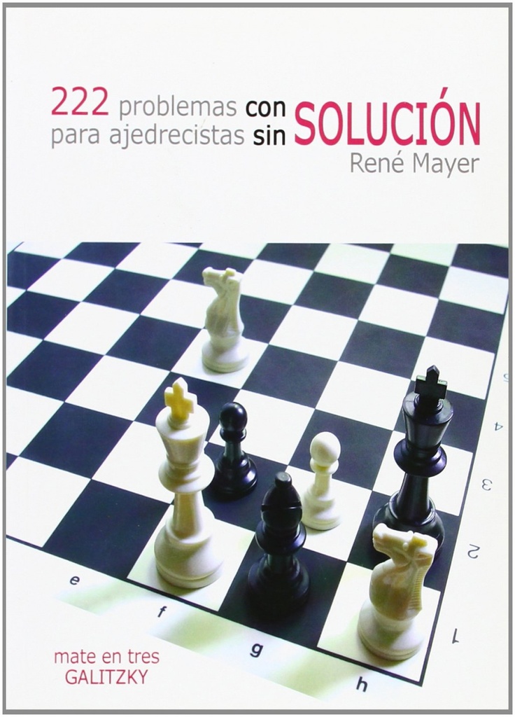 [9788492517008] 222 problemas con solución para ajedrecistas sin solución