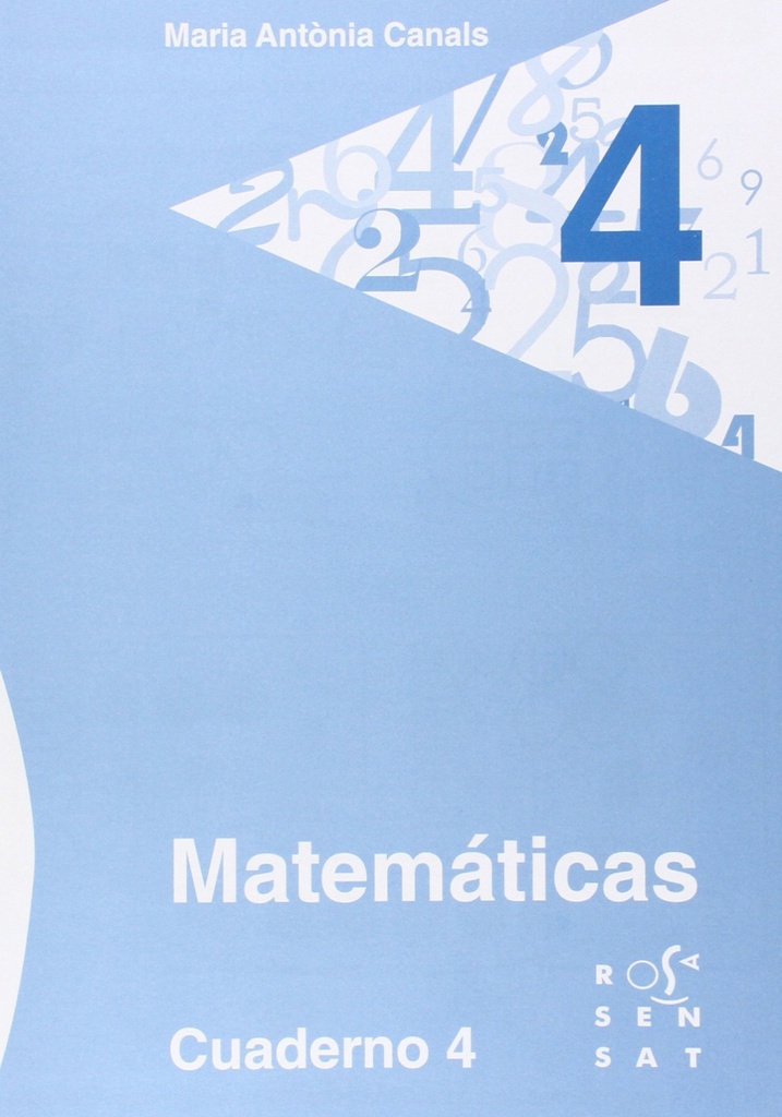 [9788492748518] Matemáticas. Cuaderno 4