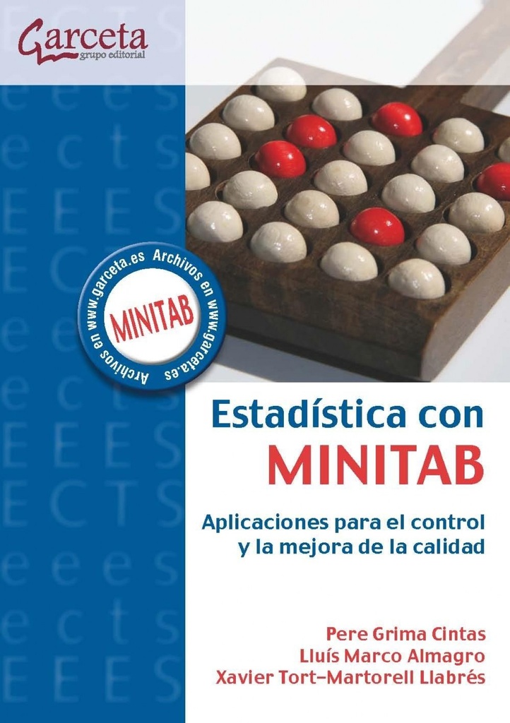 [9788492812394] Estadistica con minitab: aplicaciones control mejora calidad