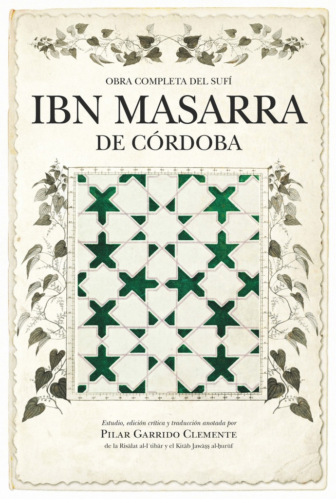 [9788492924738] Ibn Masarra de Cordoba Obra Completa