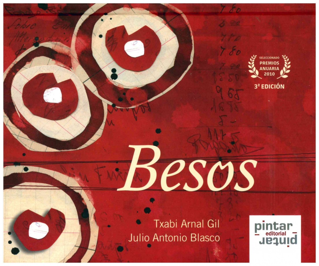 [9788492964659] Besos (3ª Edicion) (poesia) - Cartone