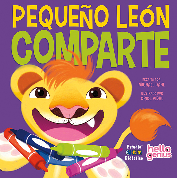 [9788493324018] Pequeño León Comparte- Libro Educativo