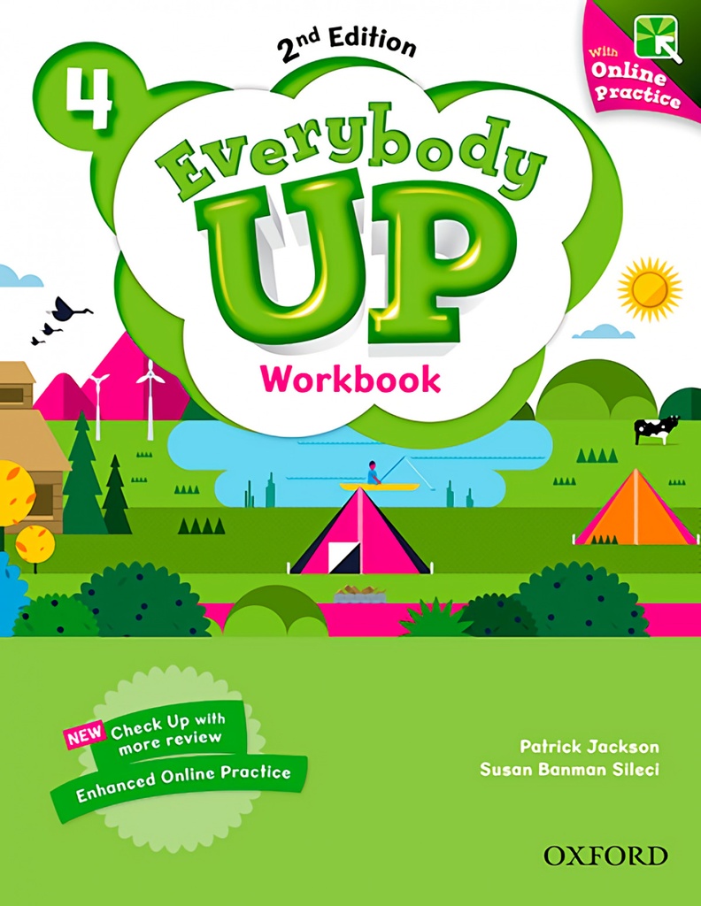 [9780194106412] Everybody Up! 2nd Edition 4. Workbook with Online Practice