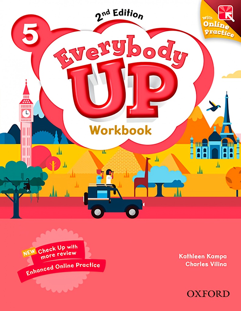 [9780194106429] Everybody Up! 2nd Edition 5. Workbook with Online Practice