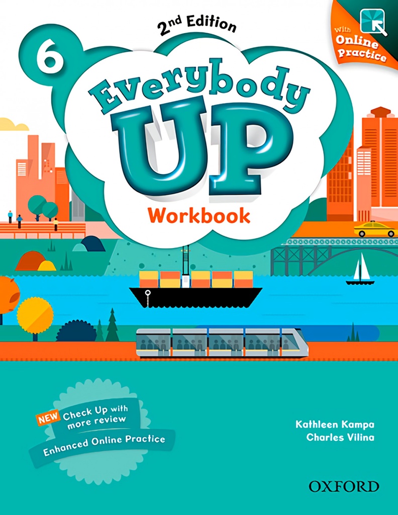 [9780194106436] Everybody Up! 2nd Edition 6. Workbook with Online Practice