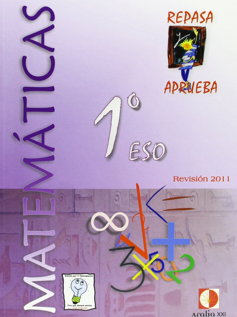 [9788493440541] Matematicas 1ºESO Repasa y aprueba