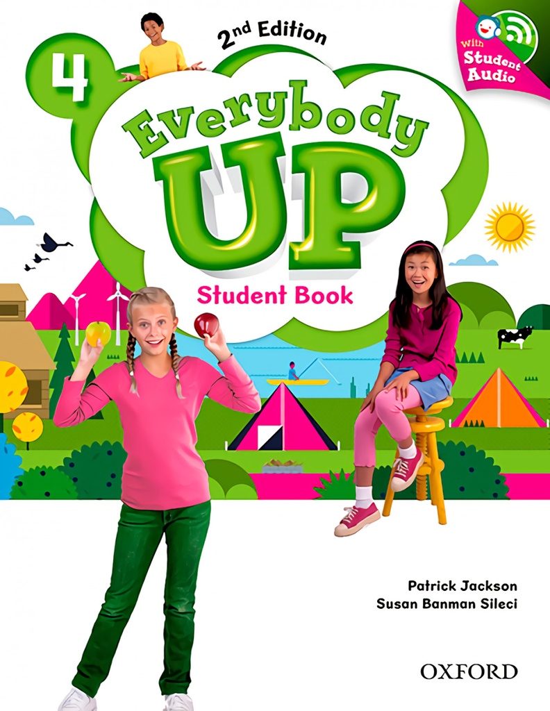 [9780194107105] Everybody Up! 2nd Edition 4. Students Book with CD Pack