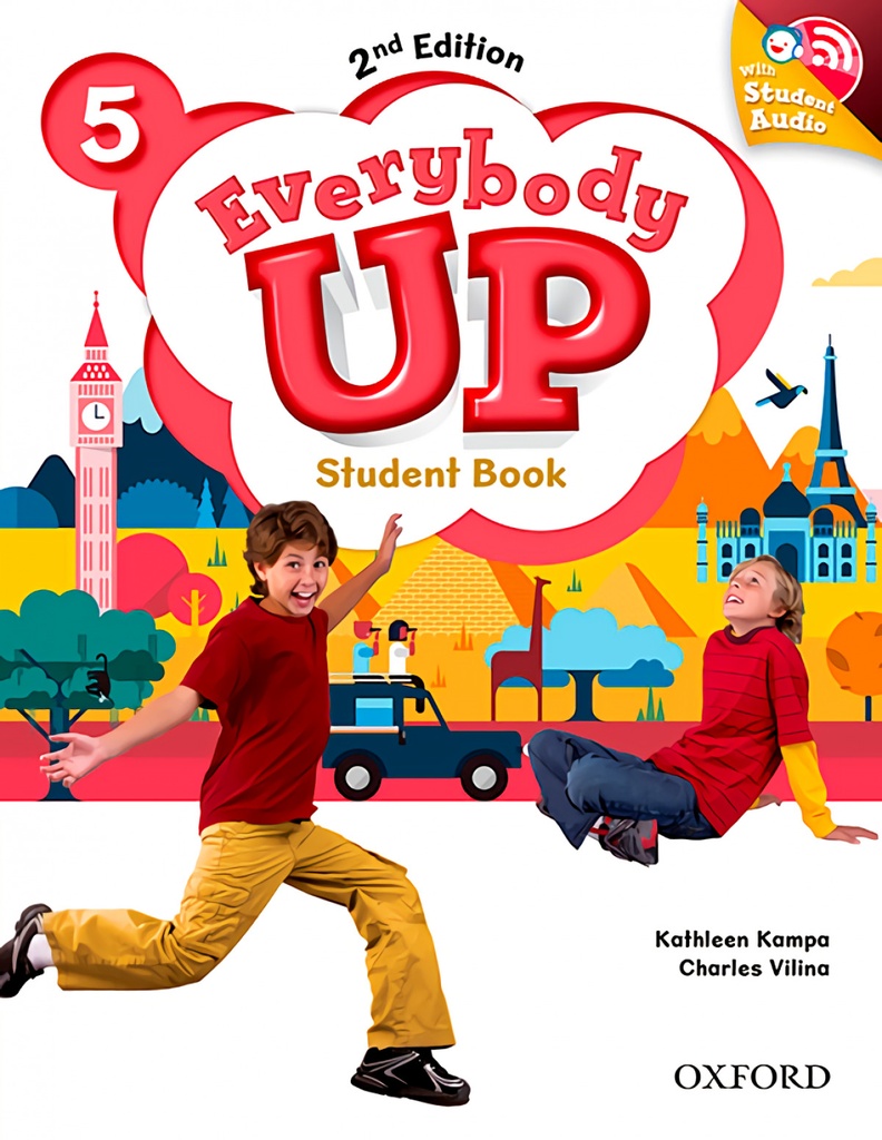 [9780194107112] Everybody Up! 2nd Edition 5. Students Book with CD Pack
