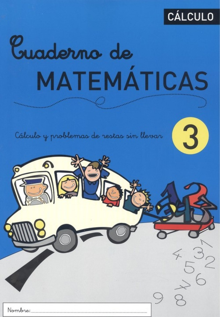[9788494199424] Cuaderno de Matemáticas 3
