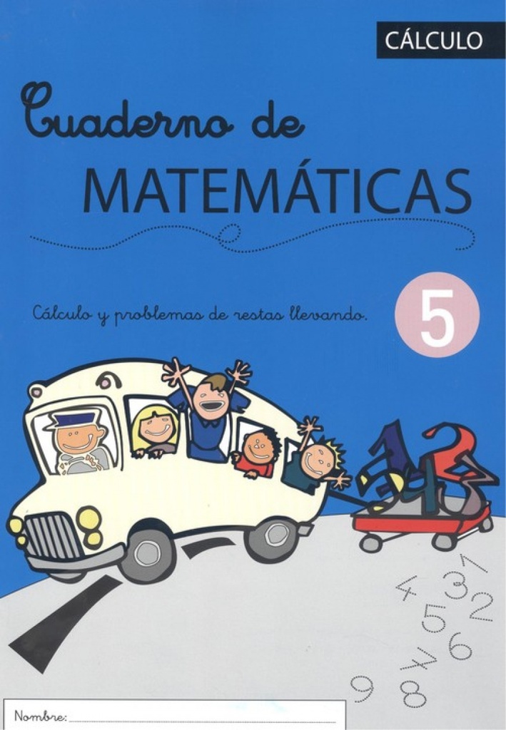 [9788494199448] Cuaderno de Matemáticas 5