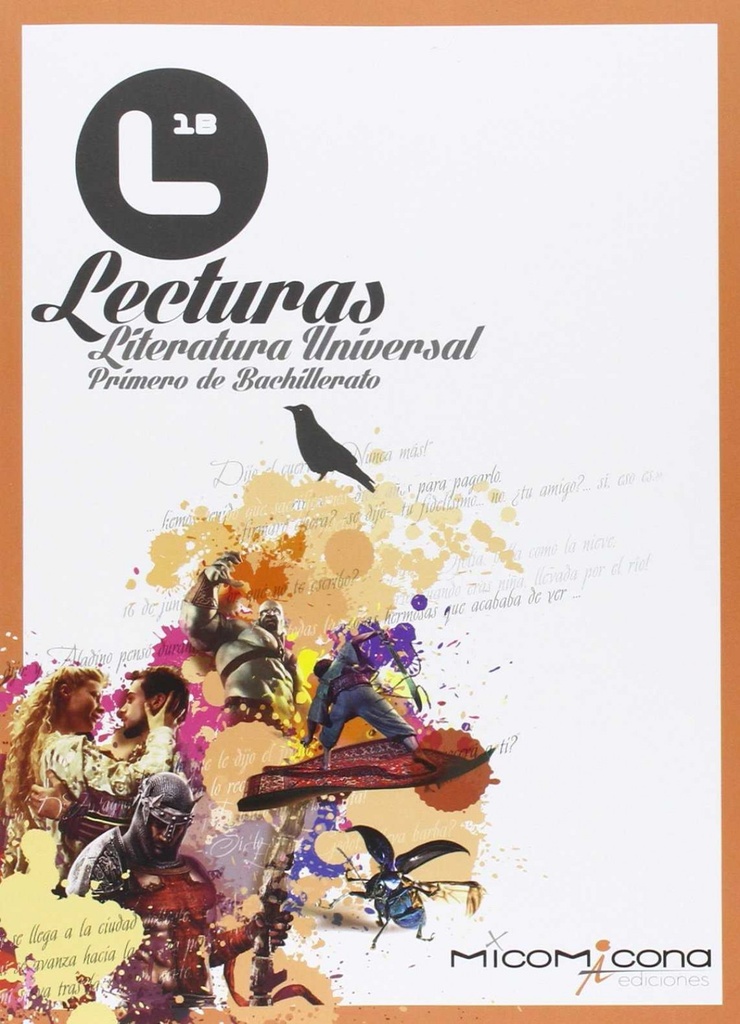 [9788494254192] Lecturas literatura universal 1º bachillerato