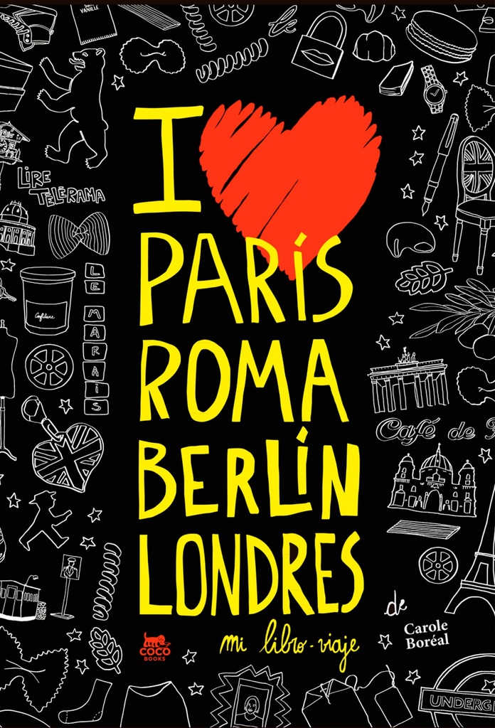[9788494391965] I love paris, roma, berlín, londres