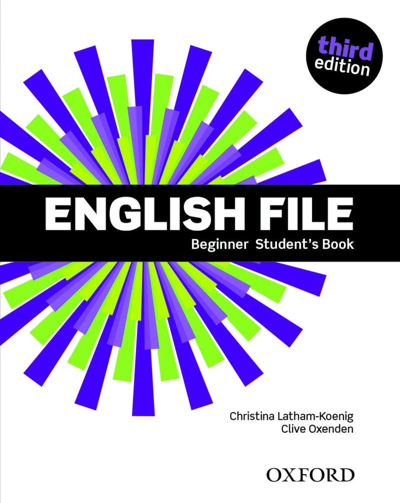 [9780194501842] English File Beginner Student's Book Third Edition