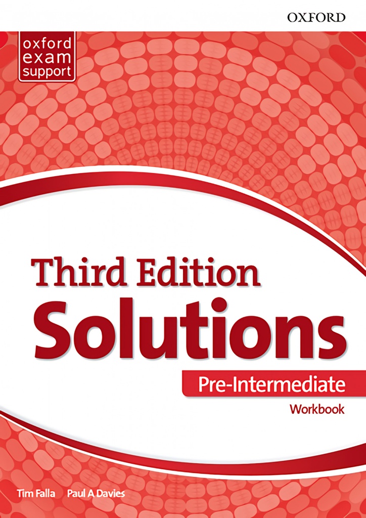 [9780194510592] Solution 10º Ano Livro Exercicios Pre-intermediate Workbook Third Edition
