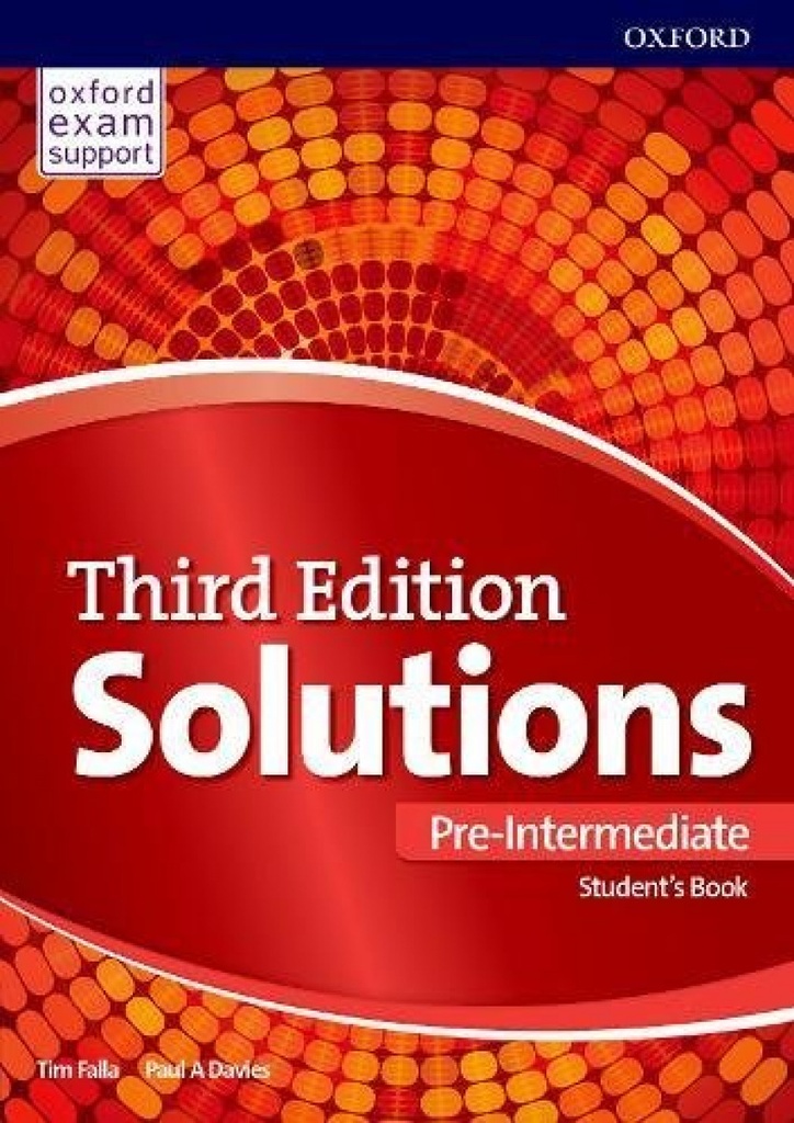 [9780194510707] Solutions Pre-intermediate Student +op Pack 3ed