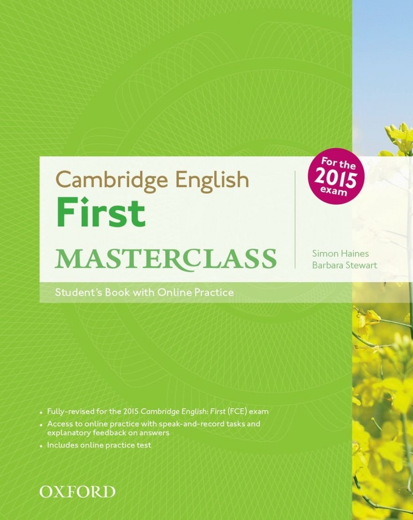 [9780194512688] FCE MASTERCLASS STUDENTS (+OSP EXAMS PACK)