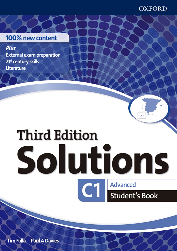 [9780194523677] SOLUTIONS ADVANCED STUDENT'S 3ªED