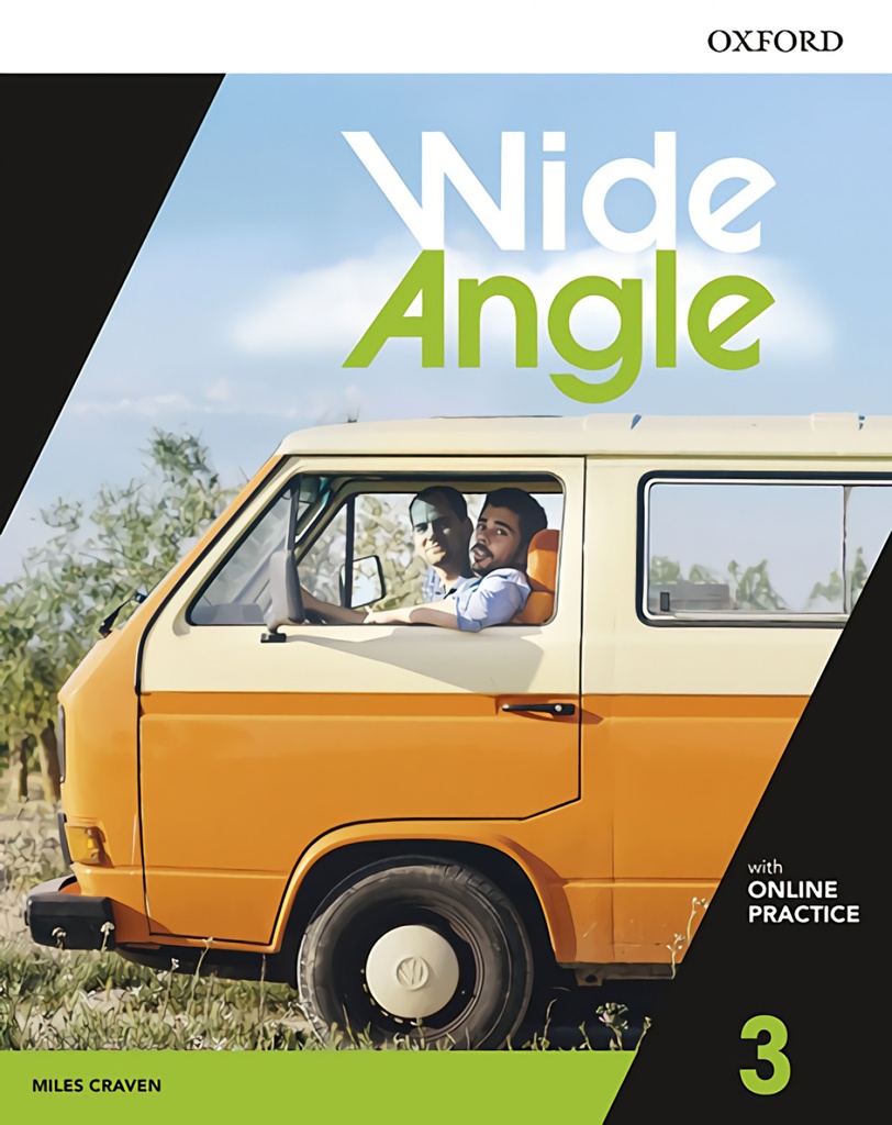 [9780194528566] Wide Angle American 3. Student's Book with Online Practice Pack