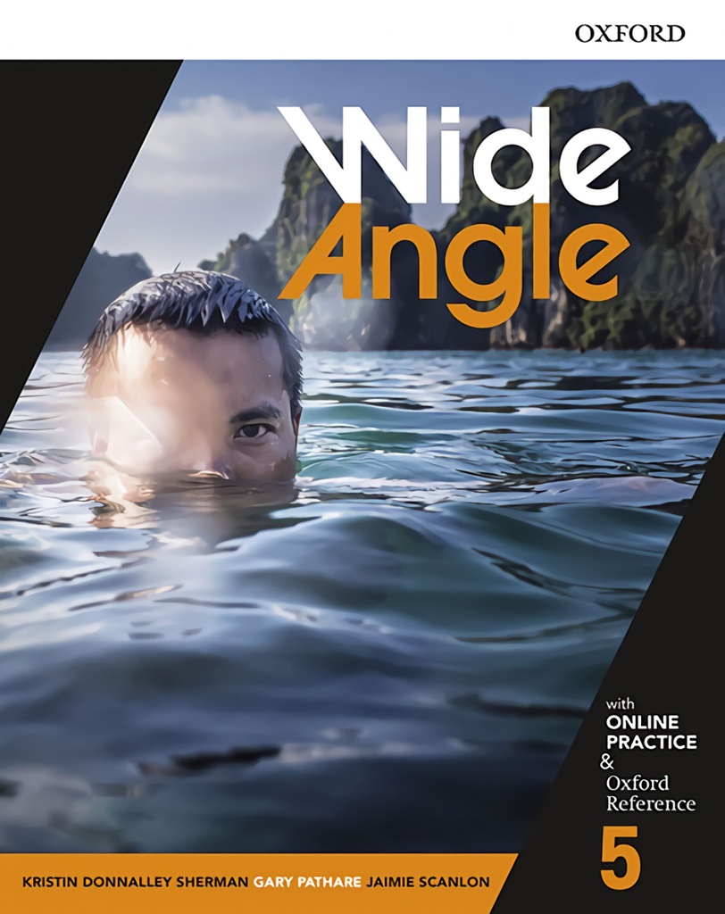 [9780194528580] Wide Angle American 5. Student's Book with Online Practice Pack