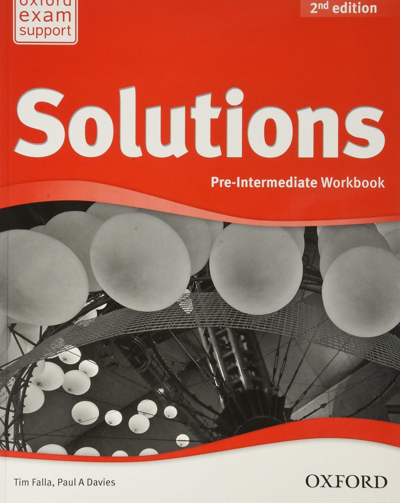 [9780194553278] SOLUTIONS PRE-INTERM. WORKBOOK 2º ED.